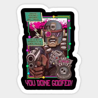 Cyber Police Sticker